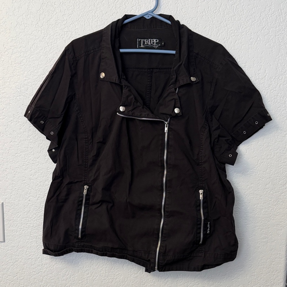 Y2K Vintage Tripp DAANG GOODMAN NYC Black Jacket